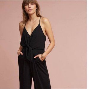Anthropologie Moulinette Soeurs Black Jumpsuit (M)